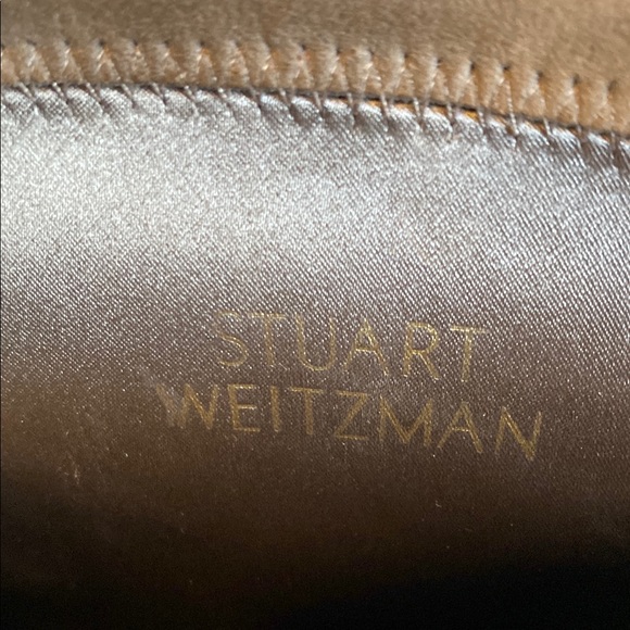 Stuart Weitzman Tieland Over-the-Knee Stretch Suede boots in taupe - Picture 5 of 8